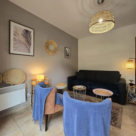 Villa Mini Vue Jardin Dans Résidence Calme Wifi Piscine à Pied