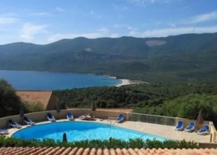 Mini Vue Jardin Dans Calme Wifi Piscine A Pied Villa Serra-di-Ferro (Corsica)