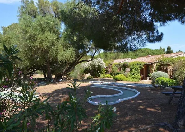 Mini Vue Jardin Dans Calme Wifi Piscine A Pied Serra-di-Ferro (Corsica)